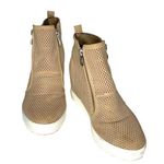 Ccocci Wedge Booties CHARLOTE Brown Tan Suede 8 Photo 0