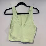 Lululemon Creamy mint ribbed softstreme crop tank top Photo 4