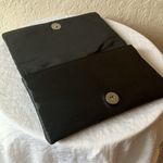 Amber Sceats : Stella Crystal Zirconia front, black satin back- clutch with strap Photo 12