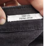 Ava & Viv  NWT Plus Size 26 Black Wide Leg High-Rise Relaxed Fit Stretch Jeans Photo 3