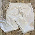 Amazon Essentials White Pull on jeans sz L Photo 3