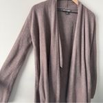Barefoot Dreams Cozy Brown Open-Front Cardigan Long Sleeve Pockets Soft Winter S Photo 8