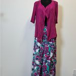 Ashley Stewart Ruby Rd. Open Cardigan & wide-leg palazzo pants Photo 2