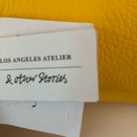 & Other Stories & Other Stories Yellow Leather Shoulder Bag NWT Photo 5