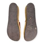 People Movers | Women's Size 9 | VINTAGE Wooden Espadrille Wedge Slide Sandals Tan Photo 5