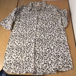 Victoria's Secret  Animal Print Pajama Gown 3/4” or Long Sleeves Size Large Photo 1