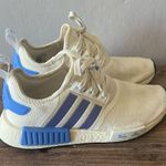 Adidas NMD_1 White and Blue Shoes Size 10 Women’s Photo 3