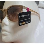 Foster Grant NWT  Champagne Gold Toned Sunglasses MAXBLOCK Scratch and Impact Res Photo 6