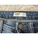 Oat New York Raw Hem Wide Leg Jeans Women's 4/ 27 Blue Photo 2