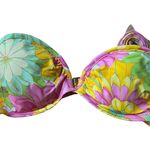 Shade & Shore Women's Floral Print V-Wire Bandeau Bikini Top - Size 36B -NWT Photo 0