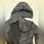 Steve Madden Women's Long Chevron Puffer
Jacket Winter with Hood Photo 7