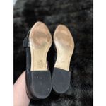 Karl Lagerfeld  black patent leather flats monk strap slip on shoes 9.5 Photo 3