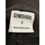 Gymshark Cropped Sweatshirt Black Long Sleeve Logo Gym Activewear Size S Photo 4