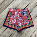 Anthropologie ETT:TWA Women's Sydney Scarf Print Tie Waist Shorts Size M Photo 1
