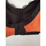NWT Cake Lingerie Maternity Unlined Nursing Bra Underwire Orange Black Lace 36C Size undefined Photo 7