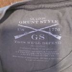 Grunt Style  Olive and Yellow Short Sleeve Tee Photo 1