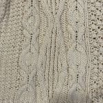 Handmade Cozy Cream Cable Knit Sweater Size undefined Photo 2