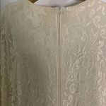 Chic Cream Lace Long Sleeve Dress Size 22W Photo 7