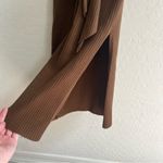 Good American  Long Sleeve Belted Bodycon Midi Dress Photo 5