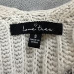 Love Tree  Soft Shawl Poncho Wrap Sweater S Womens Ombre Knit Cardigan Fringe Photo 2