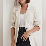 Madewell Rumpled Terry Blazer - Size Small Photo 0
