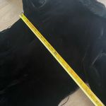 Hudson’s Detroit  Black Faux Fur Coat | Vintage Long Overcoat | Made in England S Photo 10