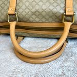 CELINE Macadam Monogram Beige Boston Handbag Photo 8