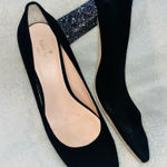 Kate Spade Dolores Glitter Block Heel Shoes sz 8 Photo 0