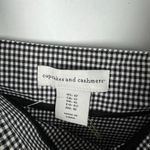 Cupcakes and Cashmere NWOT Gingham Cropped Tank Top Size 12 NEW Photo 2