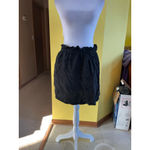 1. State Women's  Black Ruffle Waist Mini Skirt Size M Photo 1