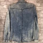 Forever 21  Tie Dye Denim Shirt Photo 4