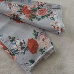 Vintage America Light Blue Floral & Hummingbird Print Boho Skinny Ankle Jeans Size undefined Photo 3