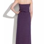 Madewell Stripe Weekend Strapless Maxi Dress Size Small Photo 2