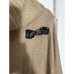 Calvin Klein  Tan Turtleneck Poncho Sweater Photo 4