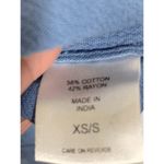 New York Company Womens Mini Dress Embellished Floral Gradient Blue White Small Photo 8