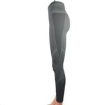 Mono B Gray High Rise Yoga Striped Athletic Mermaid Seamless Leggings Pants Sz S Photo 1