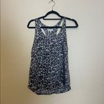 Joie  silk animal print Racerback tank top Size Small Photo 1