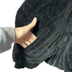 Liz Claiborne Vintage 90’s  Puffy Oversized Velvet Jacket Medium Photo 3