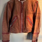 BLANK NYC Caramel Sauce Genuine Leather Jacket Photo 1