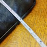 Harley Davidson Black Leather Genuine Bucket Bag Drawstring Shoulder Suede Strap Photo 2