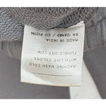 Pact Women's Organic Cotton Grey Cropped Wide Leg Lounge Sweat Lounge Pants XS Photo 4