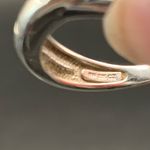 Lot Of 3 Sterling Silver Stacking Band Rings Size 7 Photo 3