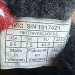 UGG  Jeovana Black Suede Waterproof‎ Ankle Wedge Booties Sz 9.5 Photo 5