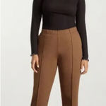 Everlane  The Dream Pant Size Medium Brown Pullon Preppy Quiet Luxury Photo 0