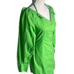 Nanushka Alyssa Mini Dress Green Womens Size XS Photo 4