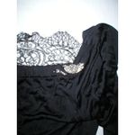 Roberto Cavalli Womens 10 New NWT Designer 44 Class  Black Top Snake Silver Metal Photo 1