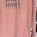 Alabama Dyed in the Dirt Shirt Cotton Long Sleeve Tan Size M Photo 5