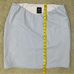 Naked Wardrobe  Faux Leather Croc Mini Skirt Lavender Purple 1X‎ Photo 7