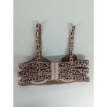 Victoria's Secret  34B luxe lingerie sexy brown cheetah animal print strappy Photo 1