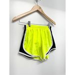 Nike  Dri Fit Shorts XS Womens Running Athletic Neon Yellow/Black Photo 1